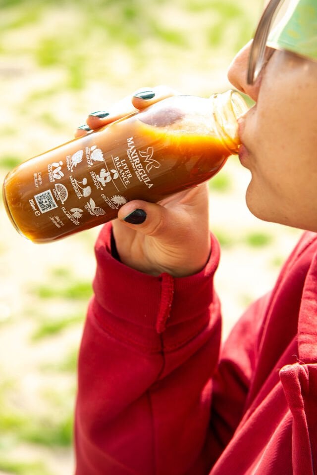 Liver Balance Bitkisel İçerikli Fonksiyonel %100 Şeftali & Elma Meyve Suyu (250ml)