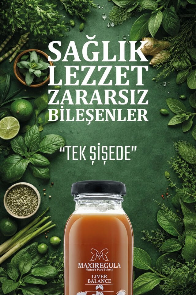 Liver Balance Bitkisel İçerikli Fonksiyonel %100 Şeftali & Elma Meyve Suyu (250ml)