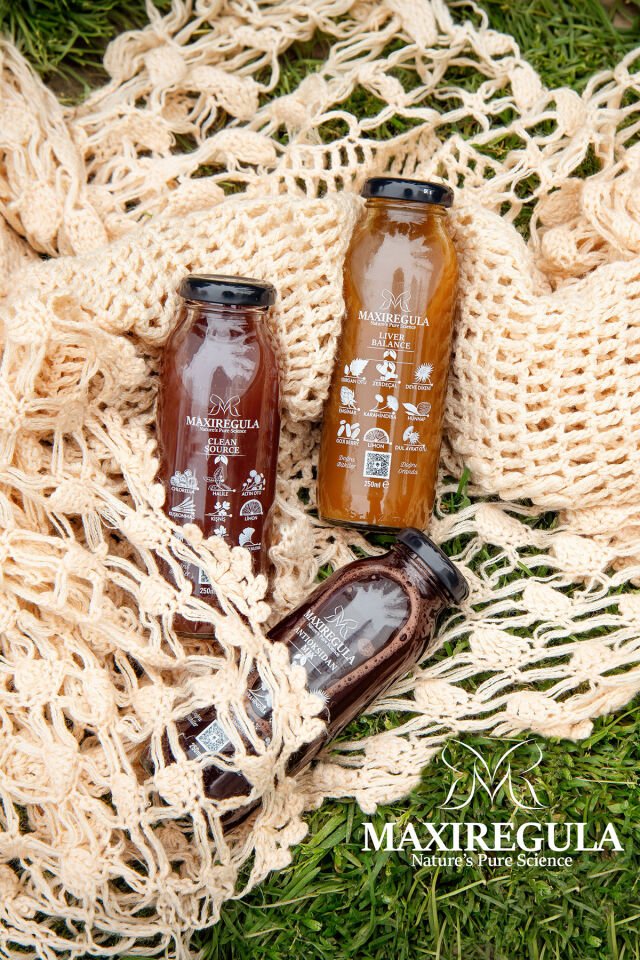3'lü Paket - Liver Balance - Antioksidan Mix - Clean Source Bitkisel İçerikli Fonksiyonel Meyve Suyu
