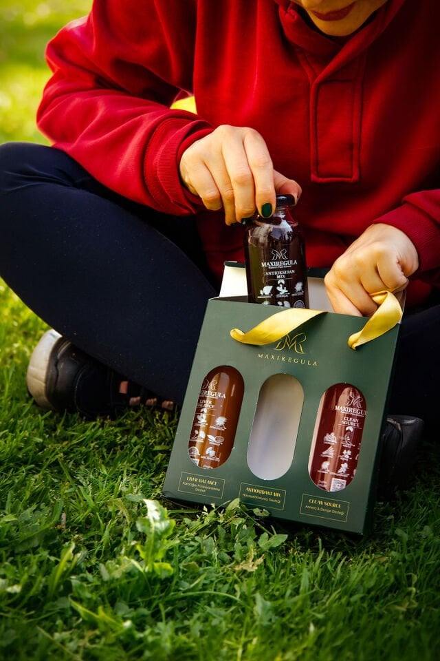 3'lü Paket - Liver Balance - Antioksidan Mix - Clean Source Bitkisel İçerikli Fonksiyonel Meyve Suyu