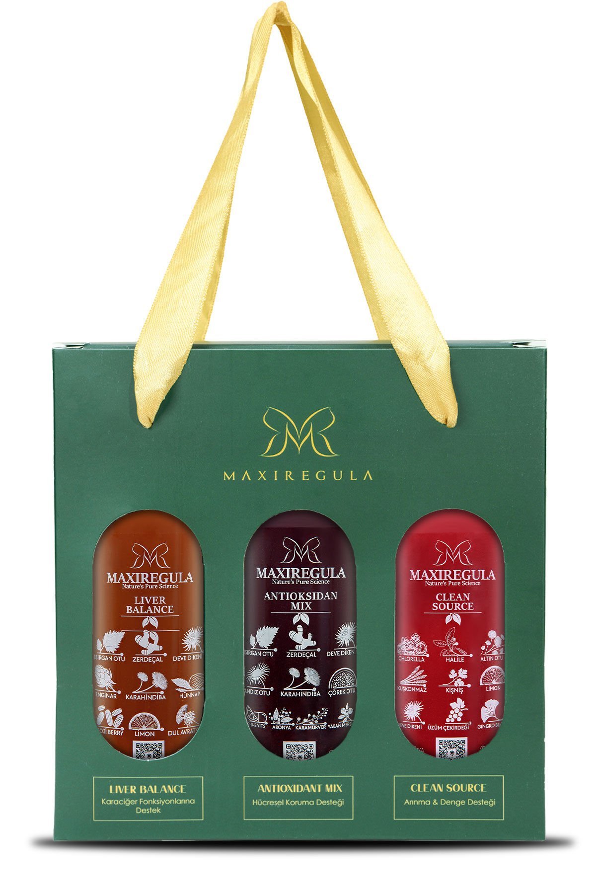 3'lü Paket - Liver Balance - Antioksidan Mix - Liver Balance Bitkisel İçerikli Fonksiyonel Meyve Suyu