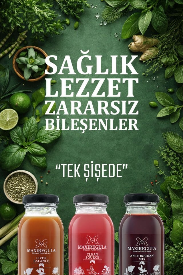 3'lü Paket - Liver Balance - Antioksidan Mix - Clean Source Bitkisel İçerikli Fonksiyonel Meyve Suyu